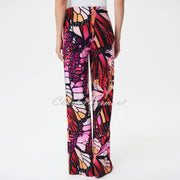 Joseph Ribkoff Printed Palazzo Trouser - Style 232022