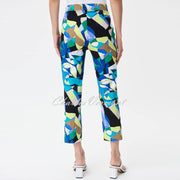 Joseph Ribkoff Cropped Leaf Print Trouser - Style 232260