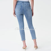 Joseph Ribkoff Rhinestone Embellished Jean - Style 232917