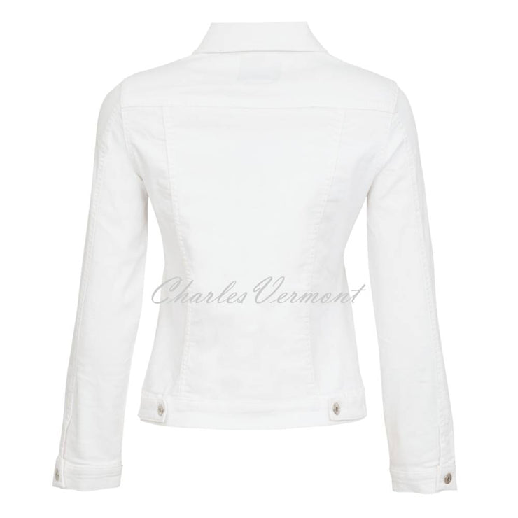 Dolcezza Jacket with Eyelet Detail - Style 23310 (White)