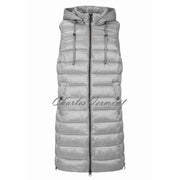 Frandsen Longline Gilet - Style 568-580-91 (Silver)