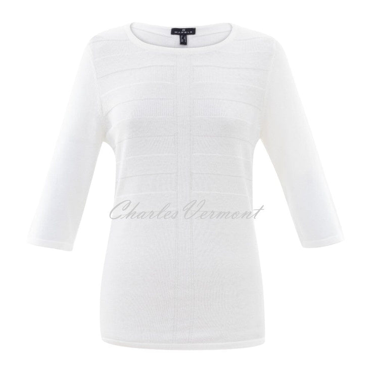 Marble Sweater – Style 6115-102 (White)