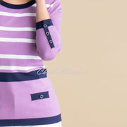 Marble Sweater - Style 6501-197 (Lavender)