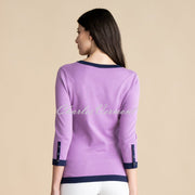 Marble Sweater - Style 6501-197 (Lavender)