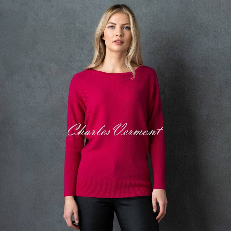 Marble Sweater - Style 6730-126 (Raspberry)