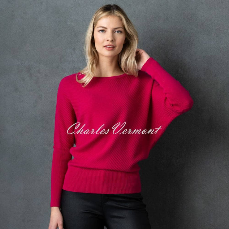 Marble Sweater - Style 6730-126 (Raspberry)