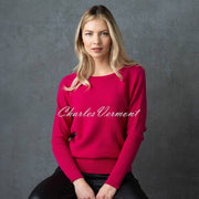 Marble Sweater - Style 6730-126 (Raspberry)