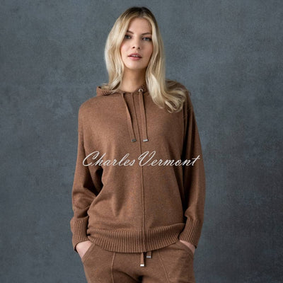 Marble Hooded Sweater - Style 6571-130 (Camel)