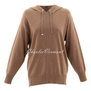 Marble Hooded Sweater - Style 6571-130 (Camel)