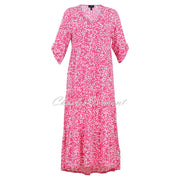 Marble Printed Dress - Style 6982-194 (Pink)