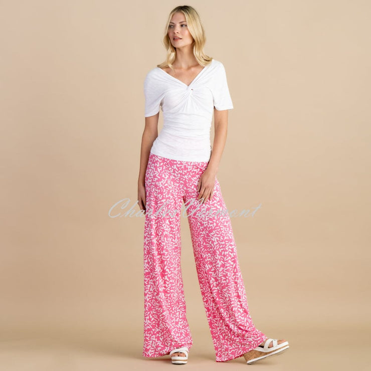 Marble Trouser - Style 6993-194 (Pink / White)