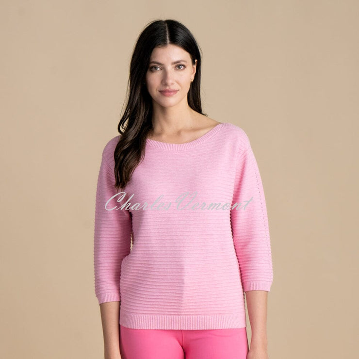 Marble Sweater - Style 7009-204 (Light Pink)