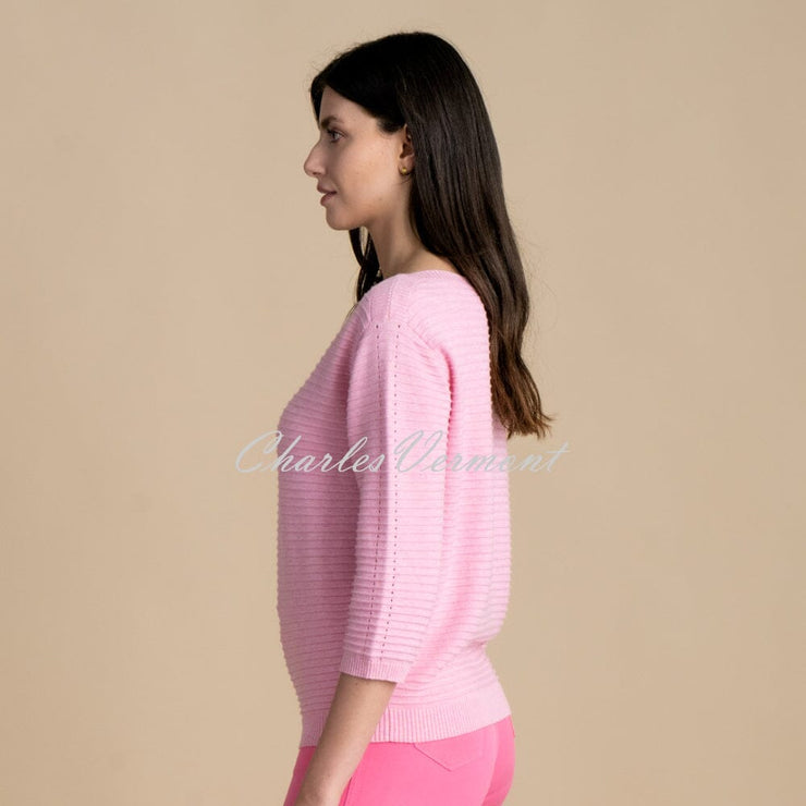 Marble Sweater - Style 7009-204 (Light Pink)