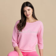 Marble Sweater - Style 7009-204 (Light Pink)