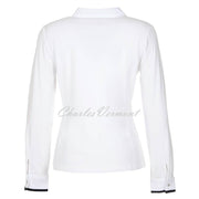 Dolcezza Blouse with Silver Embellishment - Style 72694