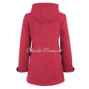 Dolcezza Coat with Ultra Thin Fleece Lining - Style 72863 (Red)