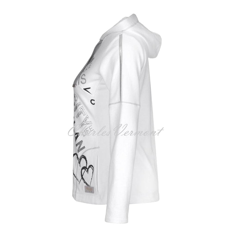 Dolcezza Hoodie Jacket – Style 22123 (White)