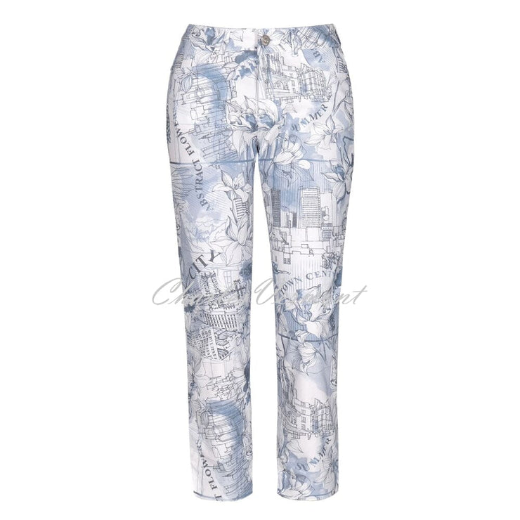 Dolcezza Printed Cropped Trouser – Style 22133