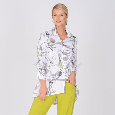 EverSassy Blouse – Style 62652 (Lime)