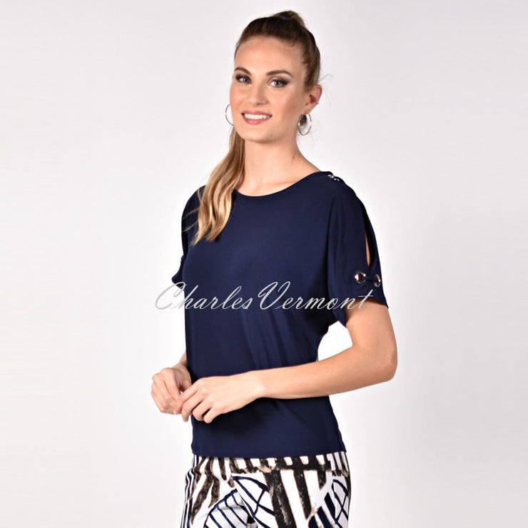 Frank Lyman Top – Style 211019 (Ink Blue)