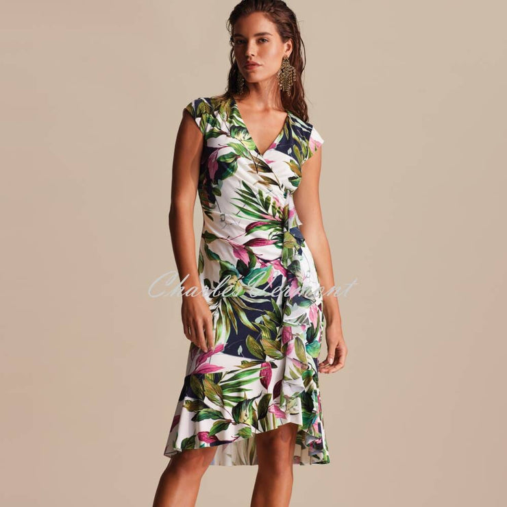 Joseph Ribkoff Floral Print Dress – Style 221355