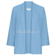 Just White Cardigan - Style J2904-420 (Blue)