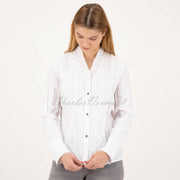 Just White Blouse - Style J2395