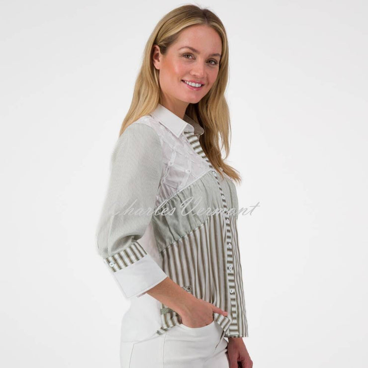 Just White Blouse - Style J2937