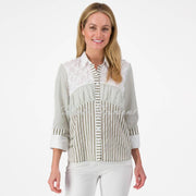 Just White Blouse - Style J2937