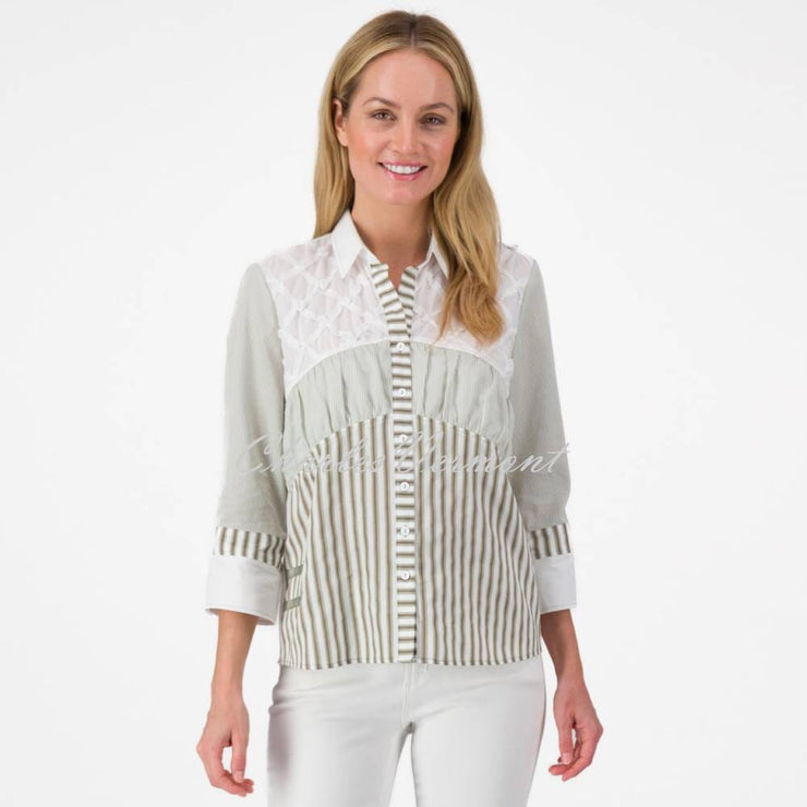 Just White Blouse - Style J2937