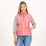 Just White Reversible Gilet Jacket - Style J1413