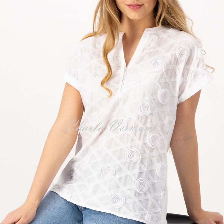 Just White Top – Style 43846