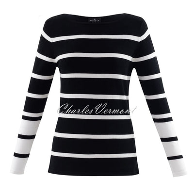 Marble Sweater – Style 6015-101 (Black / White)