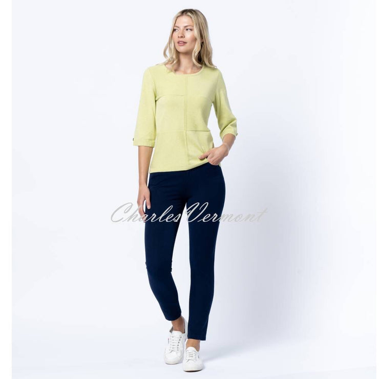 Marble Sweater - Style 6566-163 (Lime)