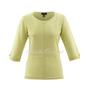 Marble Sweater - Style 6566-163 (Lime)