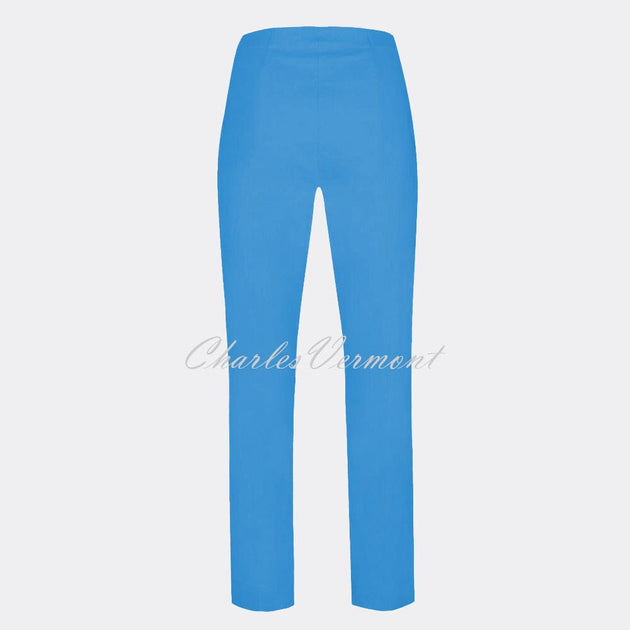 Robell Marie Full Length Trouser 51412-5499-600 (Azure Blue) | Charles ...